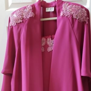 Ladies 2pc formal dress.